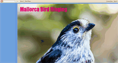 Desktop Screenshot of birdringing-mallorca.blogspot.com