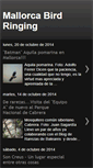 Mobile Screenshot of birdringing-mallorca.blogspot.com