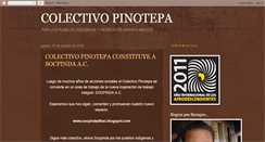 Desktop Screenshot of colectivopinotepa.blogspot.com