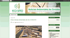 Desktop Screenshot of noticias-ambientales-cordoba.blogspot.com