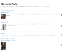 Tablet Screenshot of glamourisworld.blogspot.com