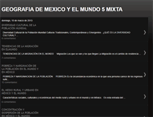 Tablet Screenshot of geografiademexicoyelmundo5mixta.blogspot.com