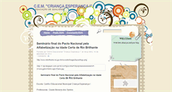 Desktop Screenshot of cemcriancaesperanca1.blogspot.com