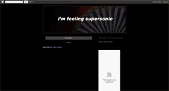 Desktop Screenshot of imfeelingsupersonic.blogspot.com