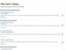 Tablet Screenshot of disorder-sleep.blogspot.com
