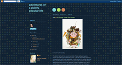 Desktop Screenshot of plainlypeculiar.blogspot.com