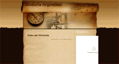 Desktop Screenshot of historyargentina.blogspot.com