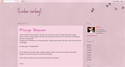 Desktop Screenshot of lindagradin.blogspot.com