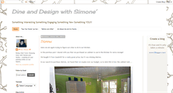 Desktop Screenshot of dinedesignwithsimone.blogspot.com