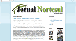 Desktop Screenshot of jornalnortesul.blogspot.com