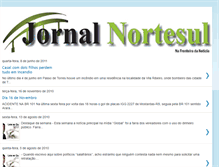 Tablet Screenshot of jornalnortesul.blogspot.com