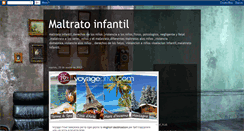 Desktop Screenshot of maltratoinfantil-1.blogspot.com