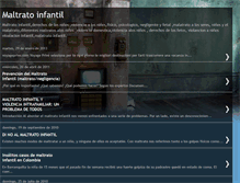 Tablet Screenshot of maltratoinfantil-1.blogspot.com