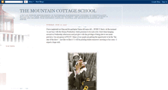 Desktop Screenshot of cottageschool.blogspot.com