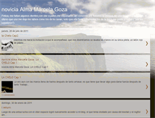 Tablet Screenshot of noviciaalmamarcelagoza.blogspot.com