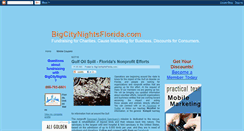 Desktop Screenshot of bigcitynightsflorida.blogspot.com