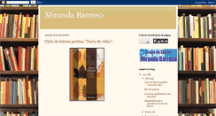 Desktop Screenshot of mirandabarroso.blogspot.com