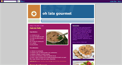 Desktop Screenshot of ohlalagourmet.blogspot.com