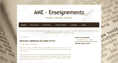 Desktop Screenshot of amestudy.blogspot.com