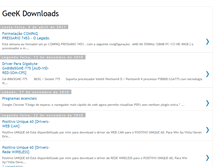 Tablet Screenshot of geekdownload.blogspot.com