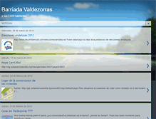 Tablet Screenshot of barriadavaldezorras.blogspot.com