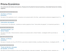 Tablet Screenshot of prismaeconomico.blogspot.com