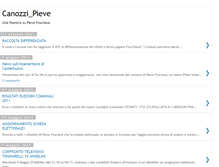 Tablet Screenshot of canozzipieve.blogspot.com