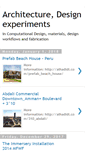 Mobile Screenshot of experimentecture.blogspot.com