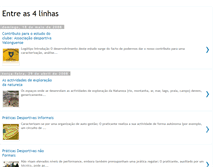 Tablet Screenshot of entreas4linhas.blogspot.com