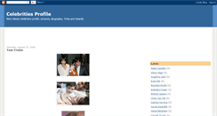 Desktop Screenshot of must-known-celebrities.blogspot.com