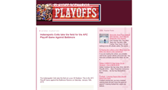Desktop Screenshot of nfl-playoffscenarios.blogspot.com