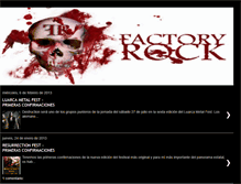 Tablet Screenshot of factoryrock.blogspot.com