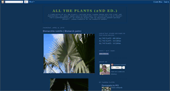 Desktop Screenshot of myussop-alltheplants.blogspot.com