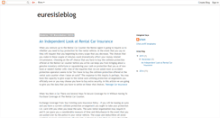 Desktop Screenshot of euresisleblog.blogspot.com