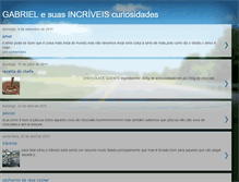 Tablet Screenshot of gabrielesuasincrveiscuriosidades.blogspot.com