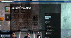 Desktop Screenshot of musiconmarsz.blogspot.com