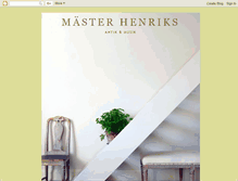 Tablet Screenshot of masterhenriks.blogspot.com