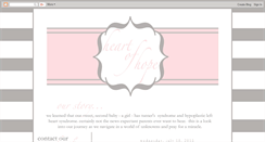 Desktop Screenshot of hintofhope.blogspot.com