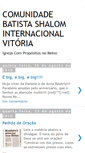 Mobile Screenshot of cbshalomvitoria.blogspot.com