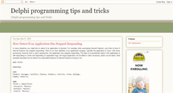 Desktop Screenshot of delphiptt.blogspot.com