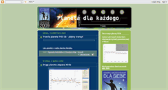 Desktop Screenshot of planetadlakazdego.blogspot.com