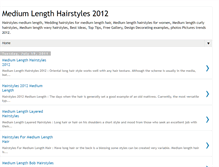 Tablet Screenshot of mediumlengthhairstyles2012.blogspot.com