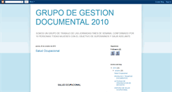 Desktop Screenshot of gestiondocumental10.blogspot.com