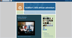 Desktop Screenshot of heatherswildafricanadventure.blogspot.com