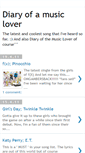 Mobile Screenshot of diaryofamusiclover.blogspot.com