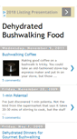Mobile Screenshot of dehydrated-food.blogspot.com