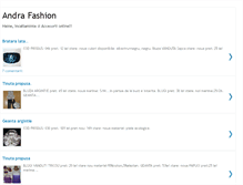 Tablet Screenshot of andra-fashion.blogspot.com