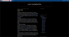 Desktop Screenshot of loselementosquimicos.blogspot.com