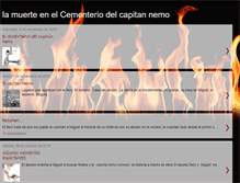 Tablet Screenshot of lamuerteenelsementeriodelcapitannemo.blogspot.com