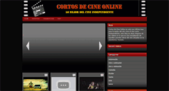 Desktop Screenshot of cortosdecineonline.blogspot.com